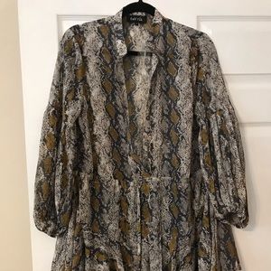 Brand new snake skin print dress!!